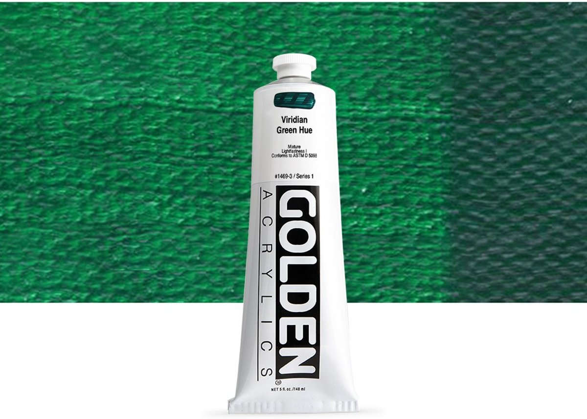 Golden Heavy Body Acrylverf Serie 1 | Viridian Green Hue (1469-2) 59ml)
